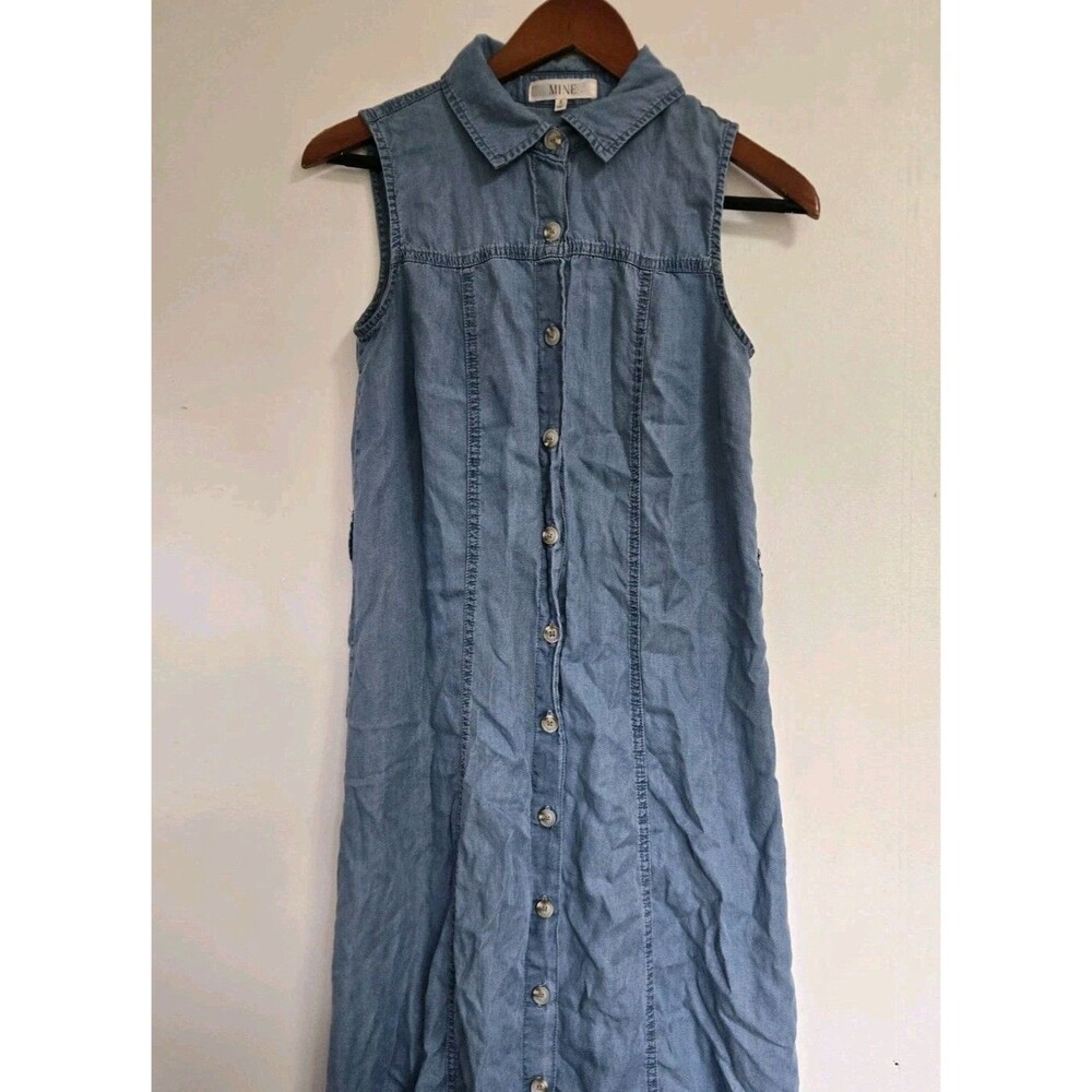 Mine Dress Womens S Maxi 90s Minimalist Y2K Capsule Preppy Summer Cottage Ranch